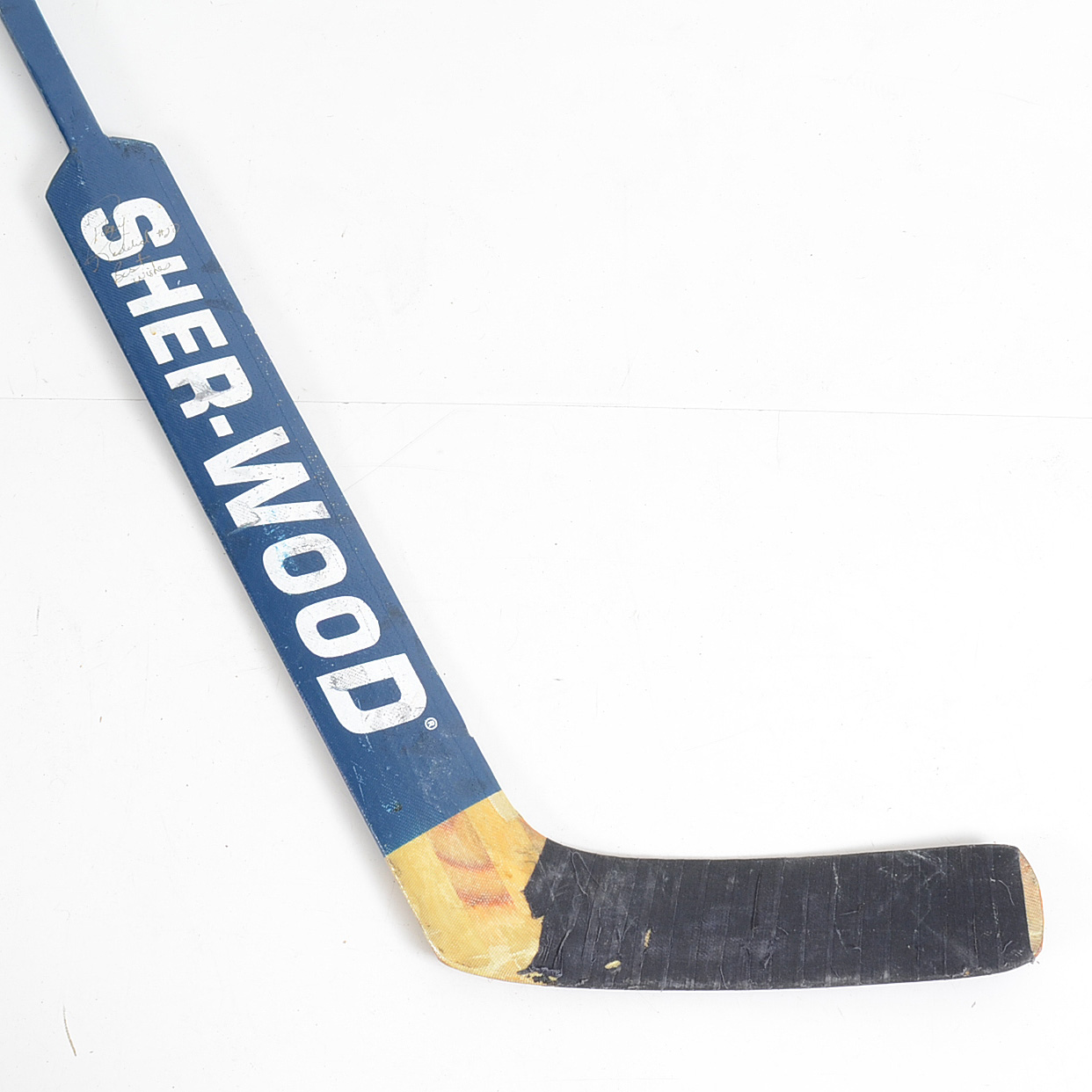 Pokey Reddick Signed Goalie Hockey Stick