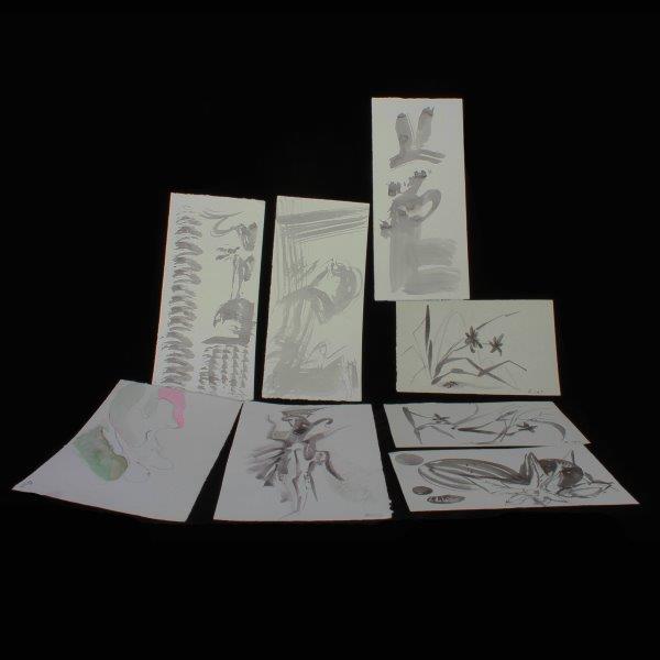 Signed Robert Lohman Watercolor Grouping