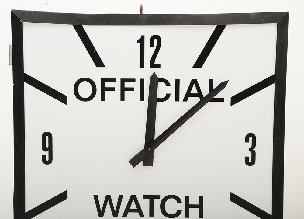 Cincinnati Gardens Arena Clock