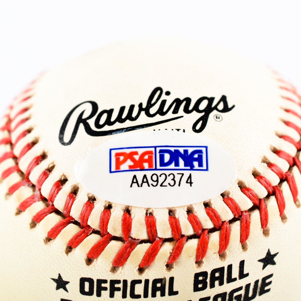 Autographed Bob Gibson Baseball with Certification