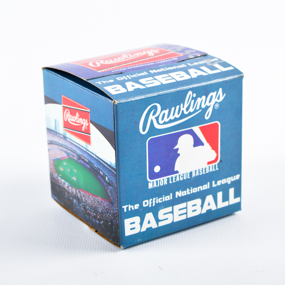 Autographed Bob Gibson Baseball with Certification