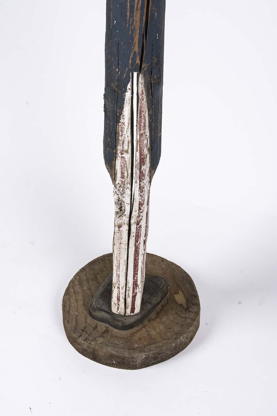 Large Folk Art Uncle Sam Statue