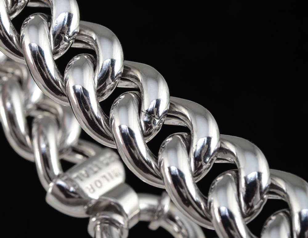 Milor Sterling Silver Link Bracelet