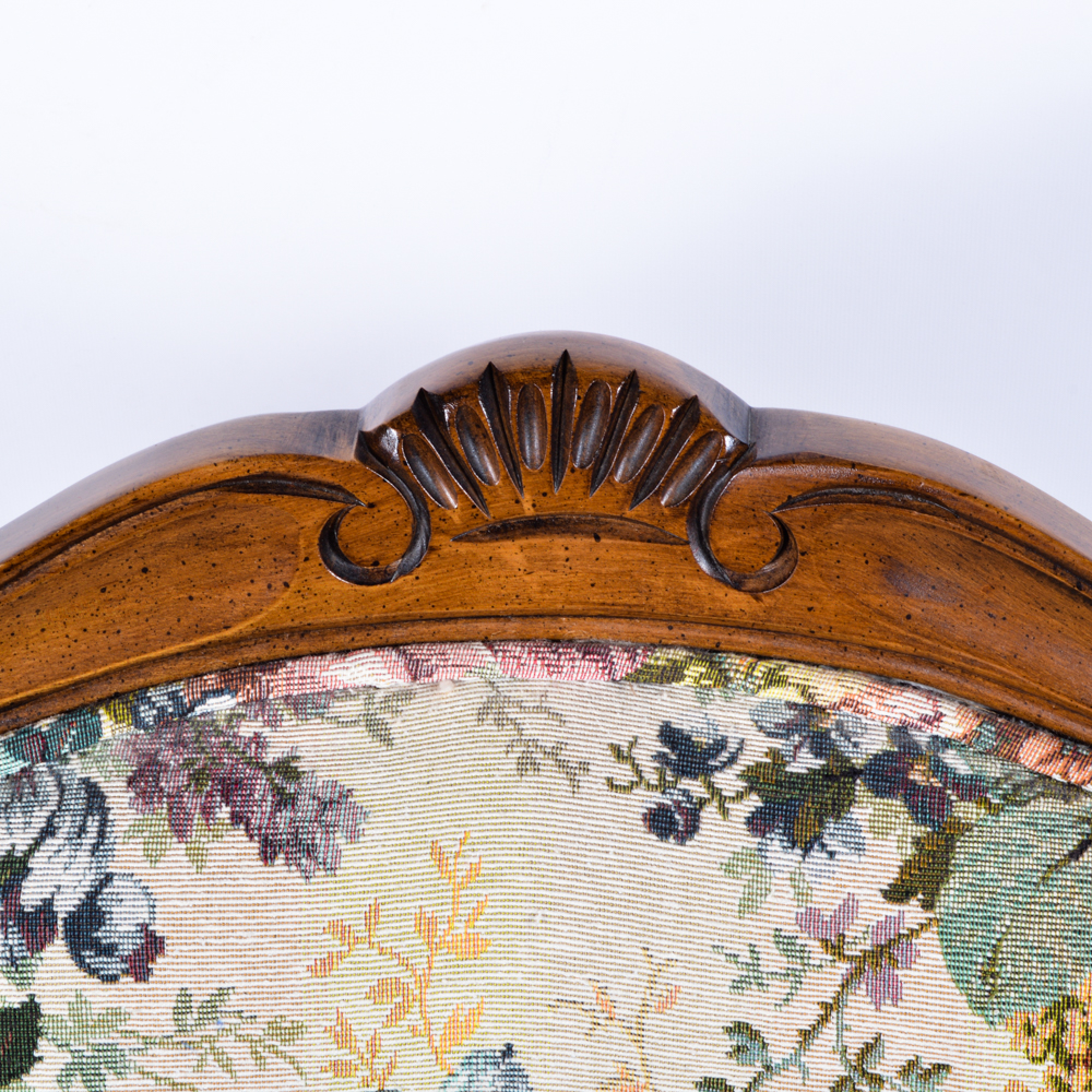 Upholstered Victorian Style Chair