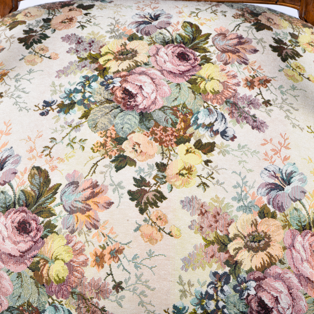 Upholstered Victorian Style Chair