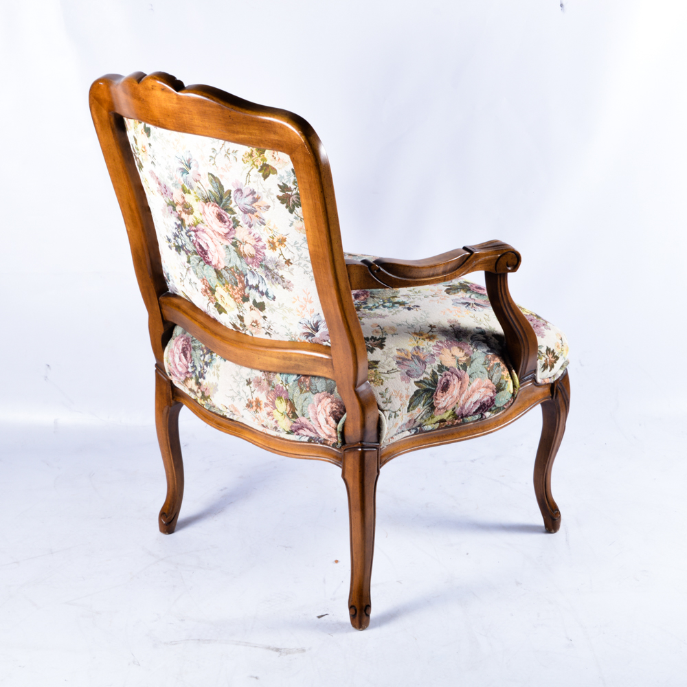 Upholstered Victorian Style Chair
