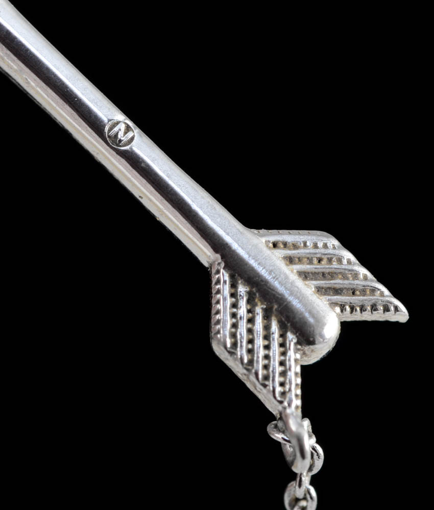 Nadri Arrow and Chain Necklace