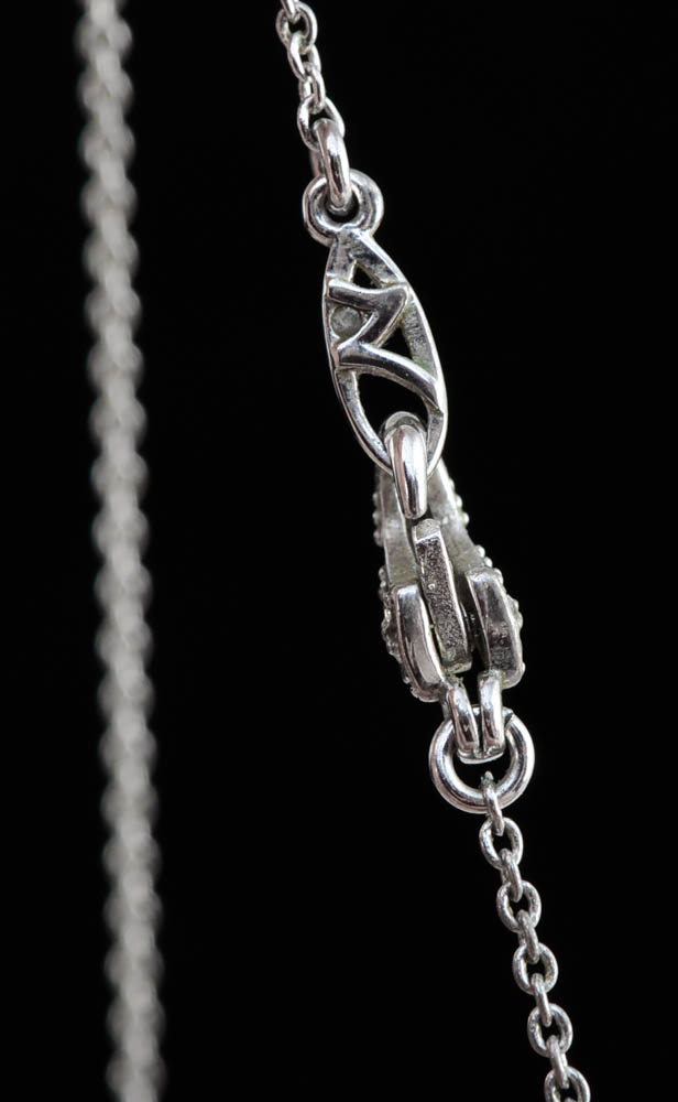 Nadri Arrow and Chain Necklace