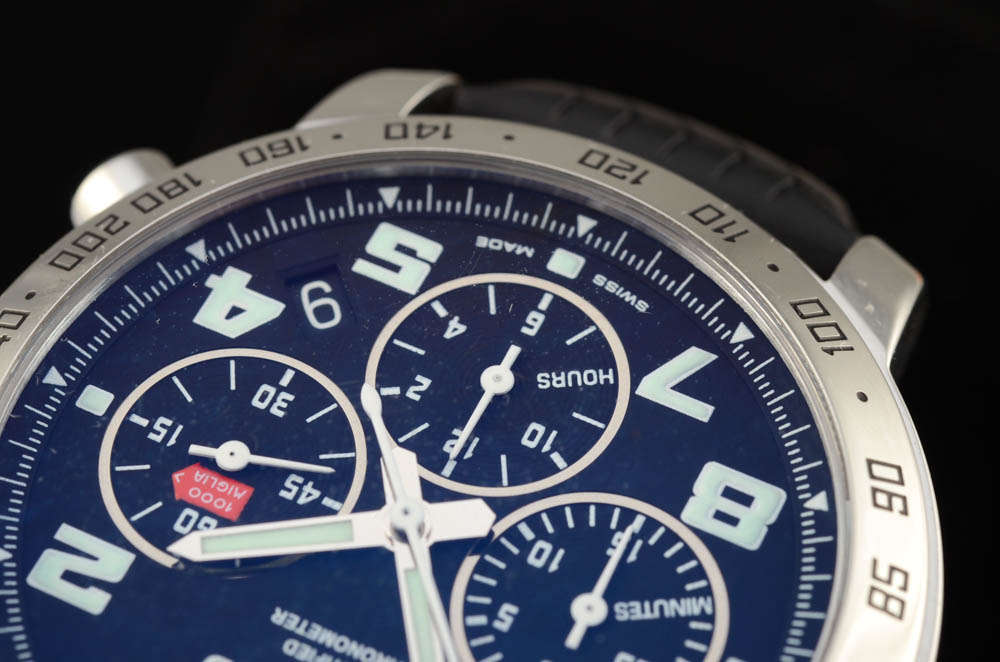 Men's Chopard Mille Miglia Chronograph Stainless Steel Black Rubber 40.5mm Automatic Watch