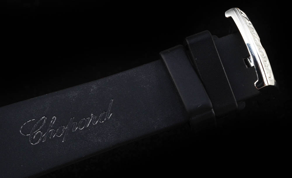 Men's Chopard Mille Miglia Chronograph Stainless Steel Black Rubber 40.5mm Automatic Watch