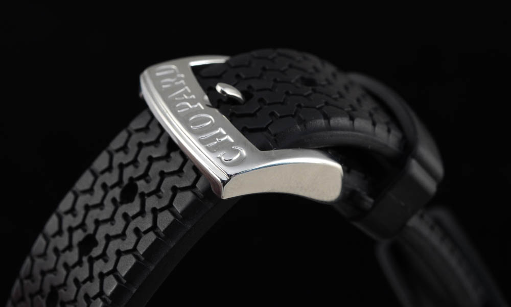 Men's Chopard Mille Miglia Chronograph Stainless Steel Black Rubber 40.5mm Automatic Watch