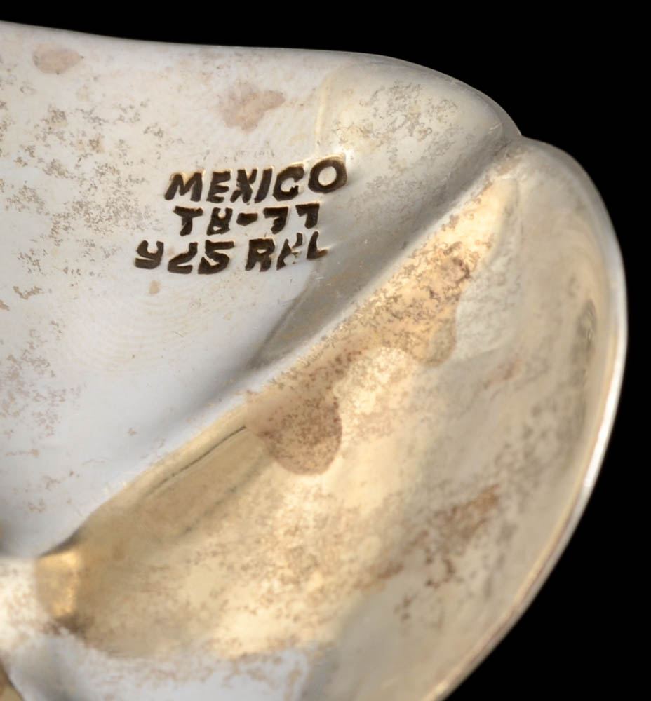 Taxco, Mexico Sterling Silver Wide Bracelet