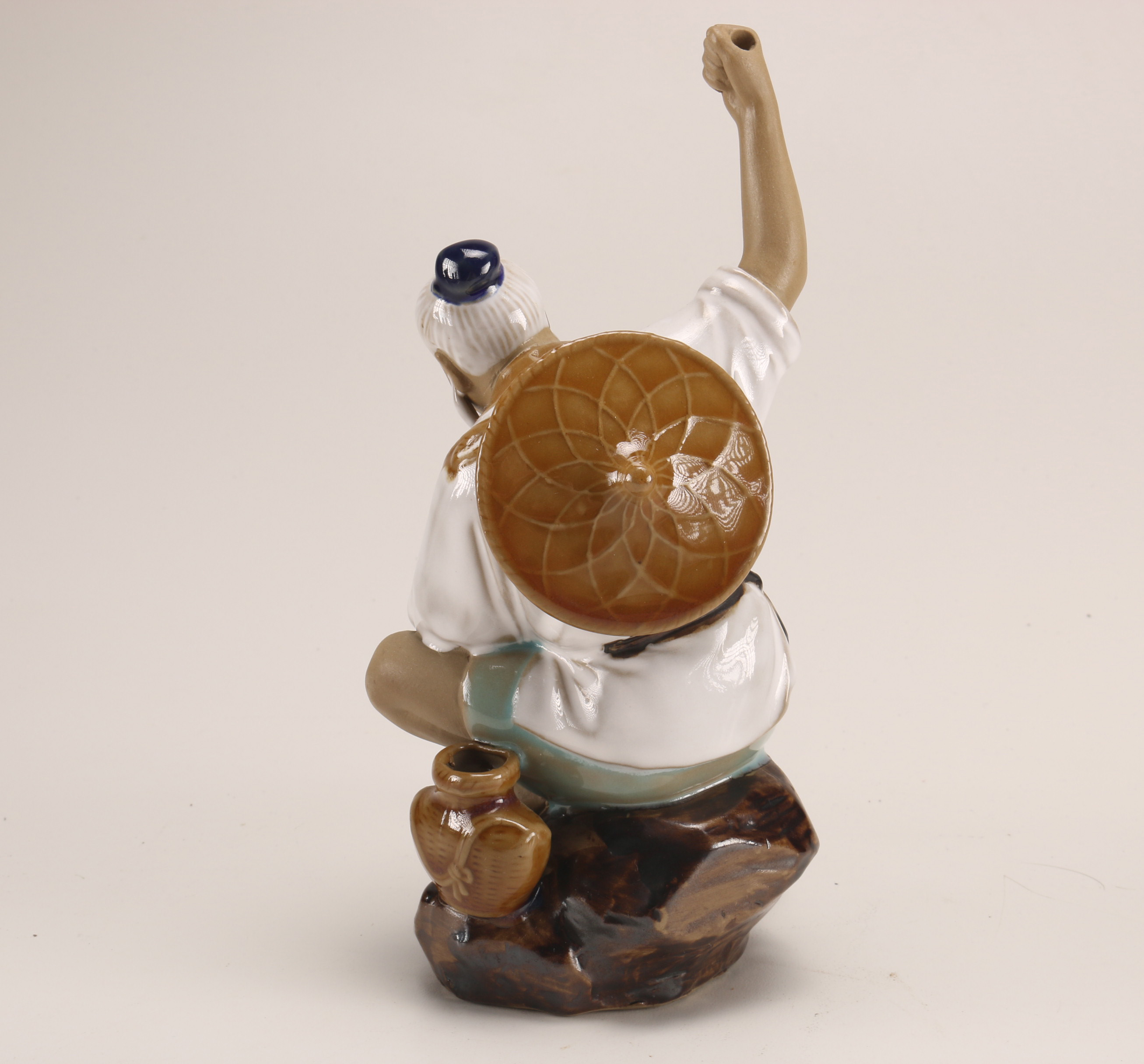 Grouping of Chinese Shiwan Ware Ceramic Figurines