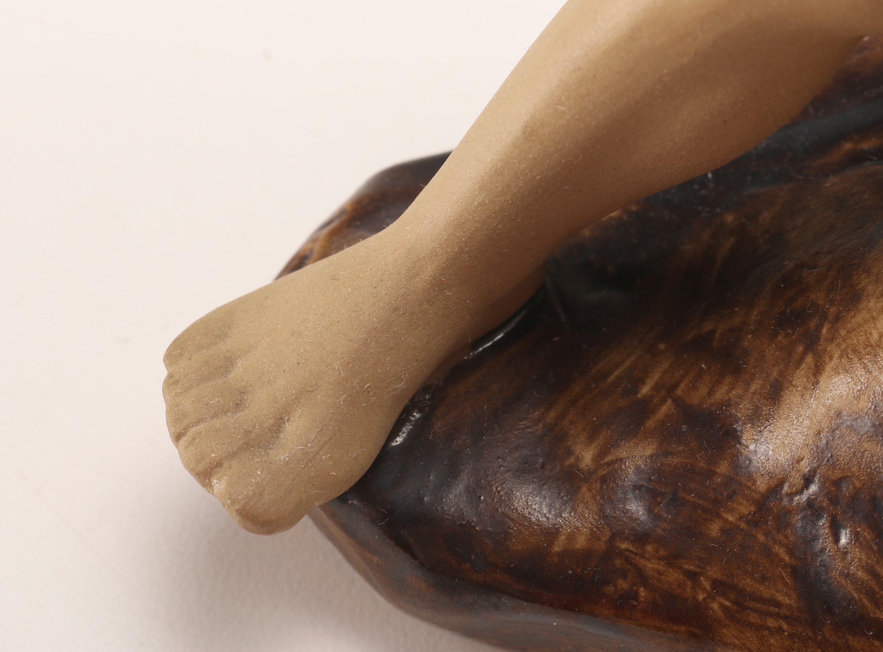 Grouping of Chinese Shiwan Ware Ceramic Figurines