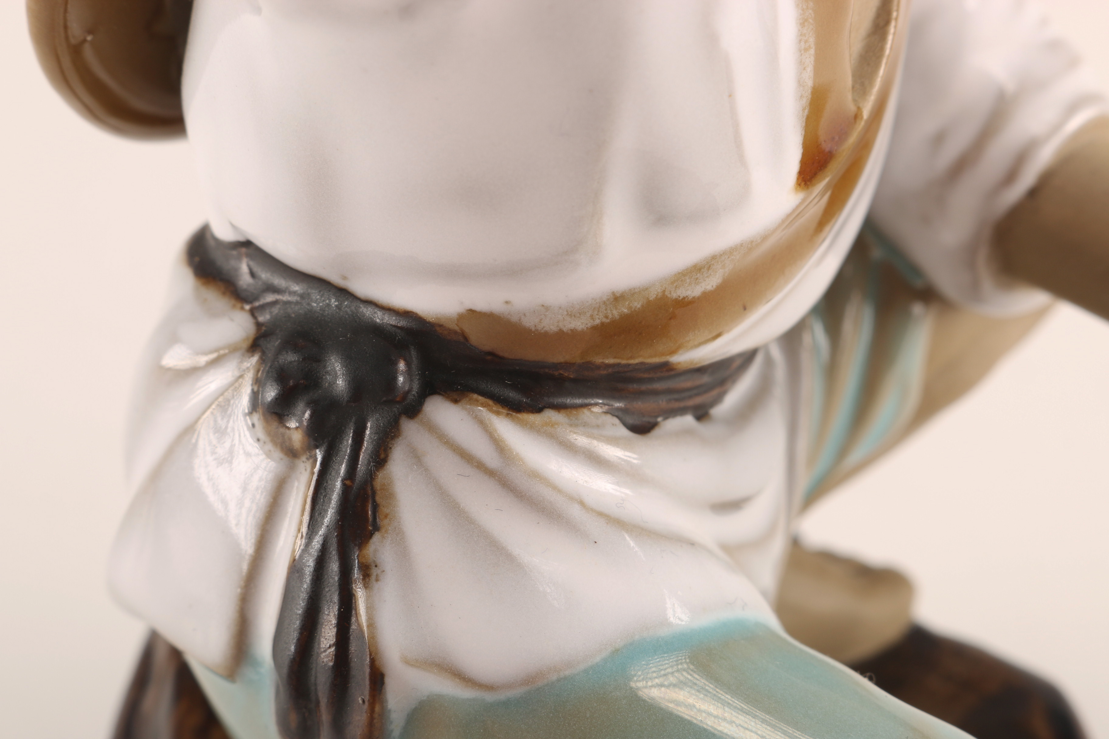 Grouping of Chinese Shiwan Ware Ceramic Figurines