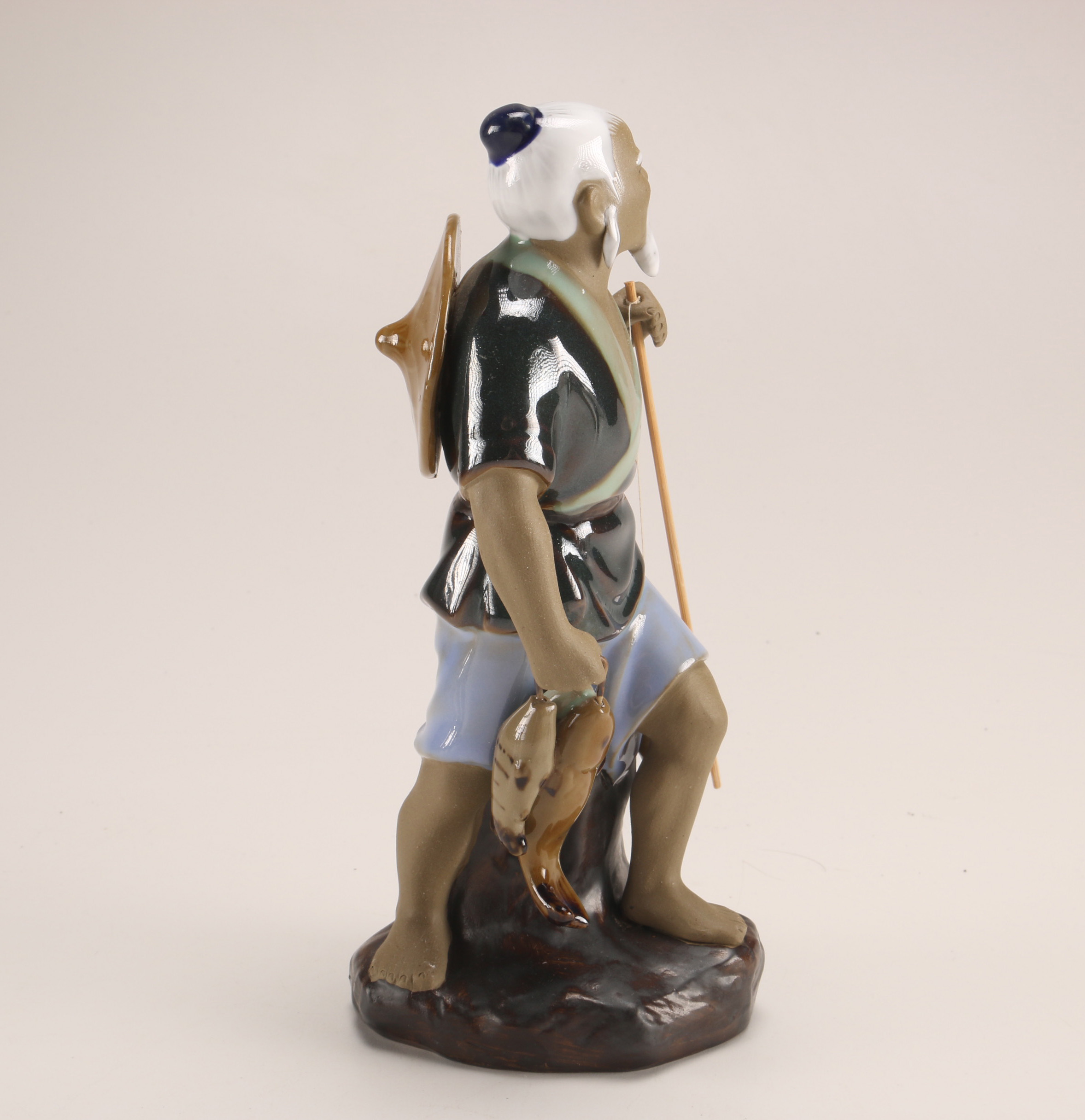 Grouping of Chinese Shiwan Ware Ceramic Figurines