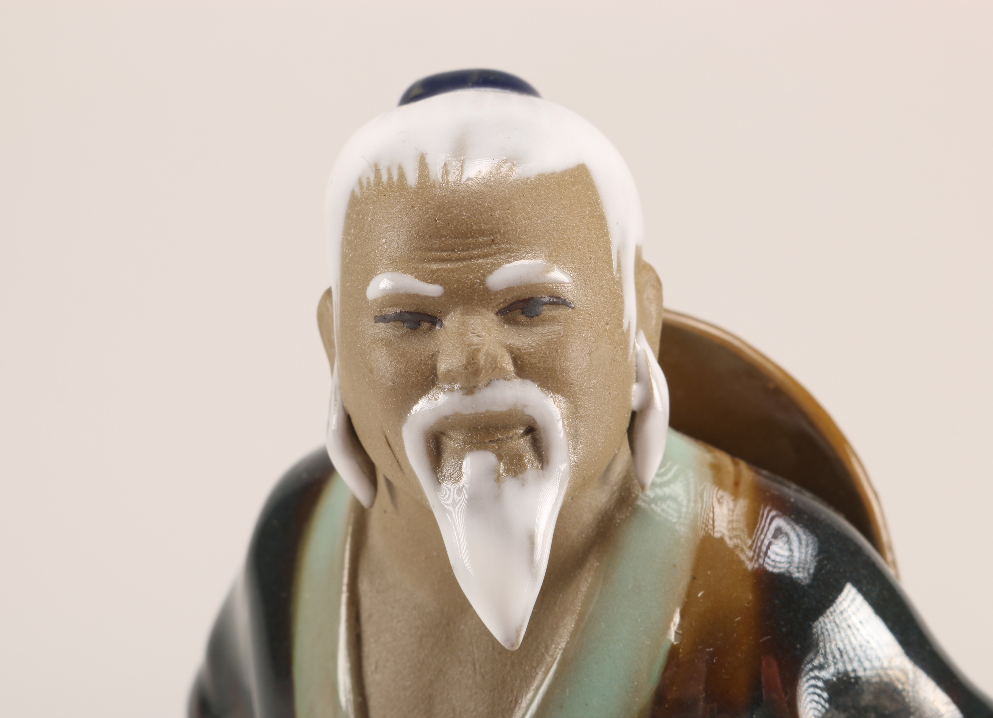 Grouping of Chinese Shiwan Ware Ceramic Figurines