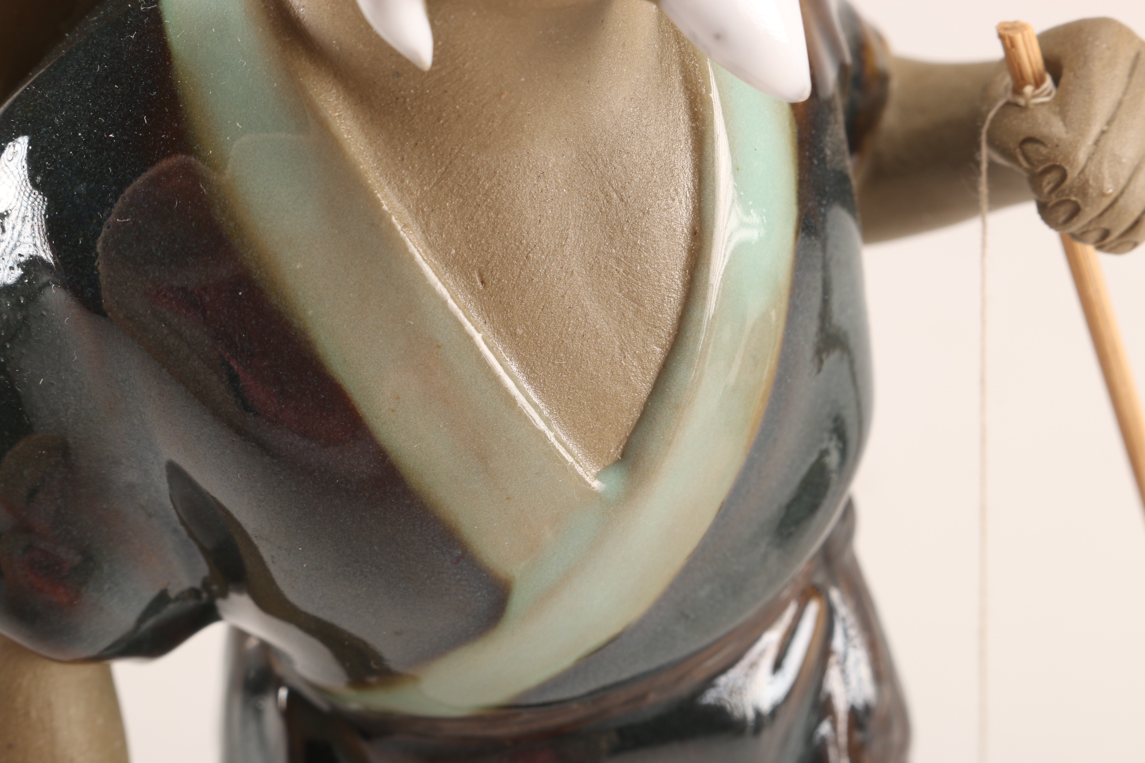 Grouping of Chinese Shiwan Ware Ceramic Figurines