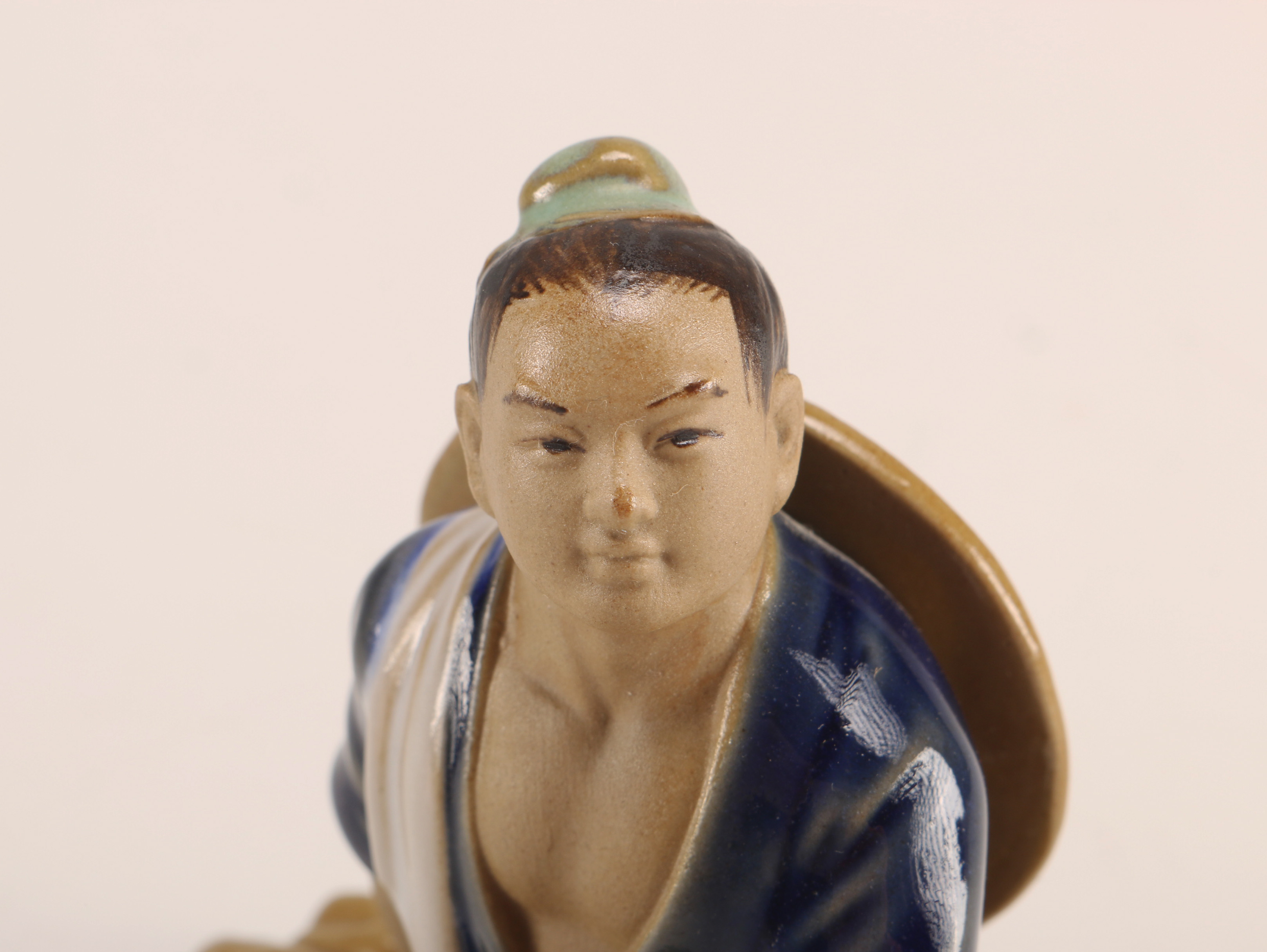 Grouping of Chinese Shiwan Ware Ceramic Figurines