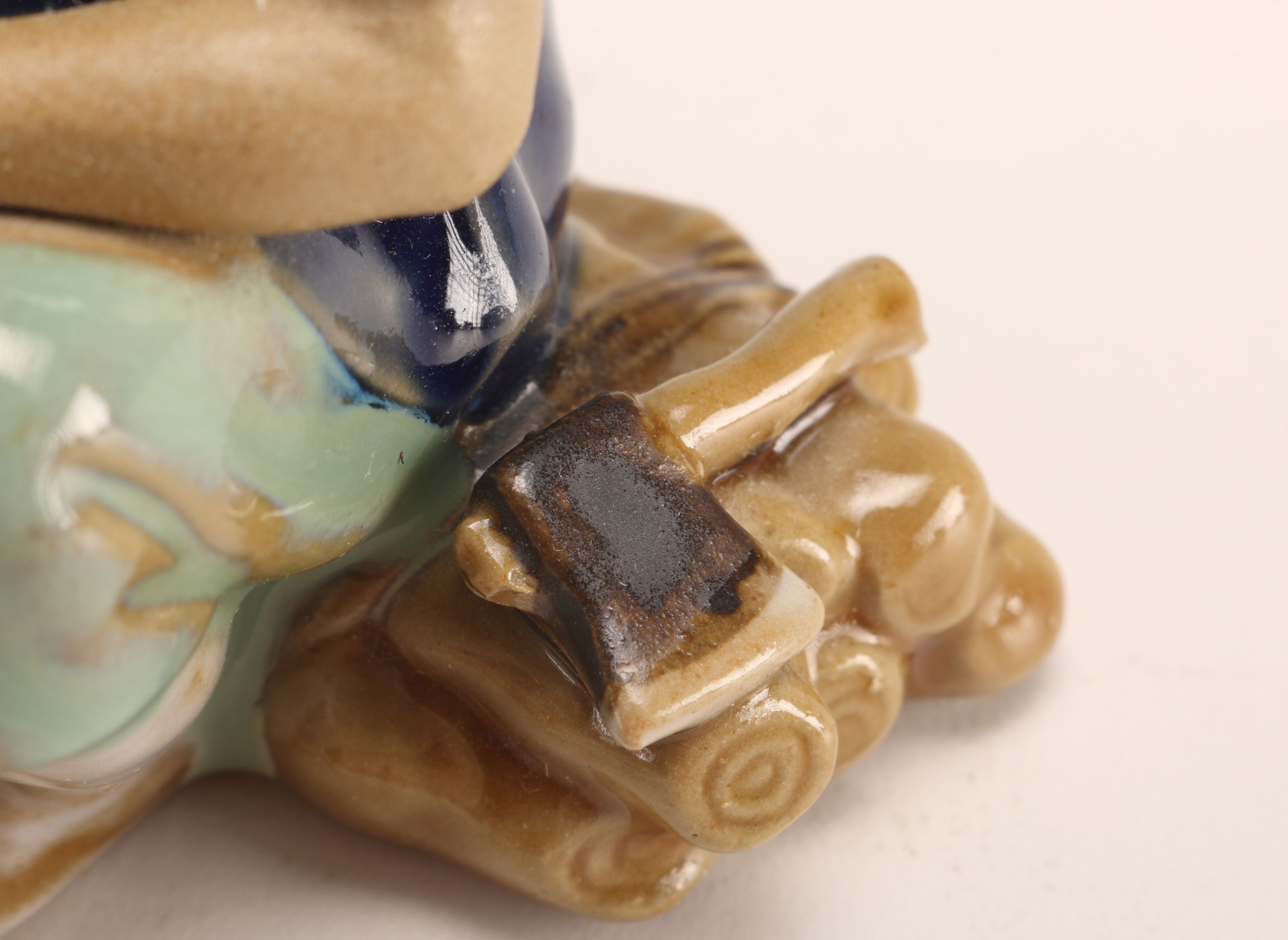 Grouping of Chinese Shiwan Ware Ceramic Figurines