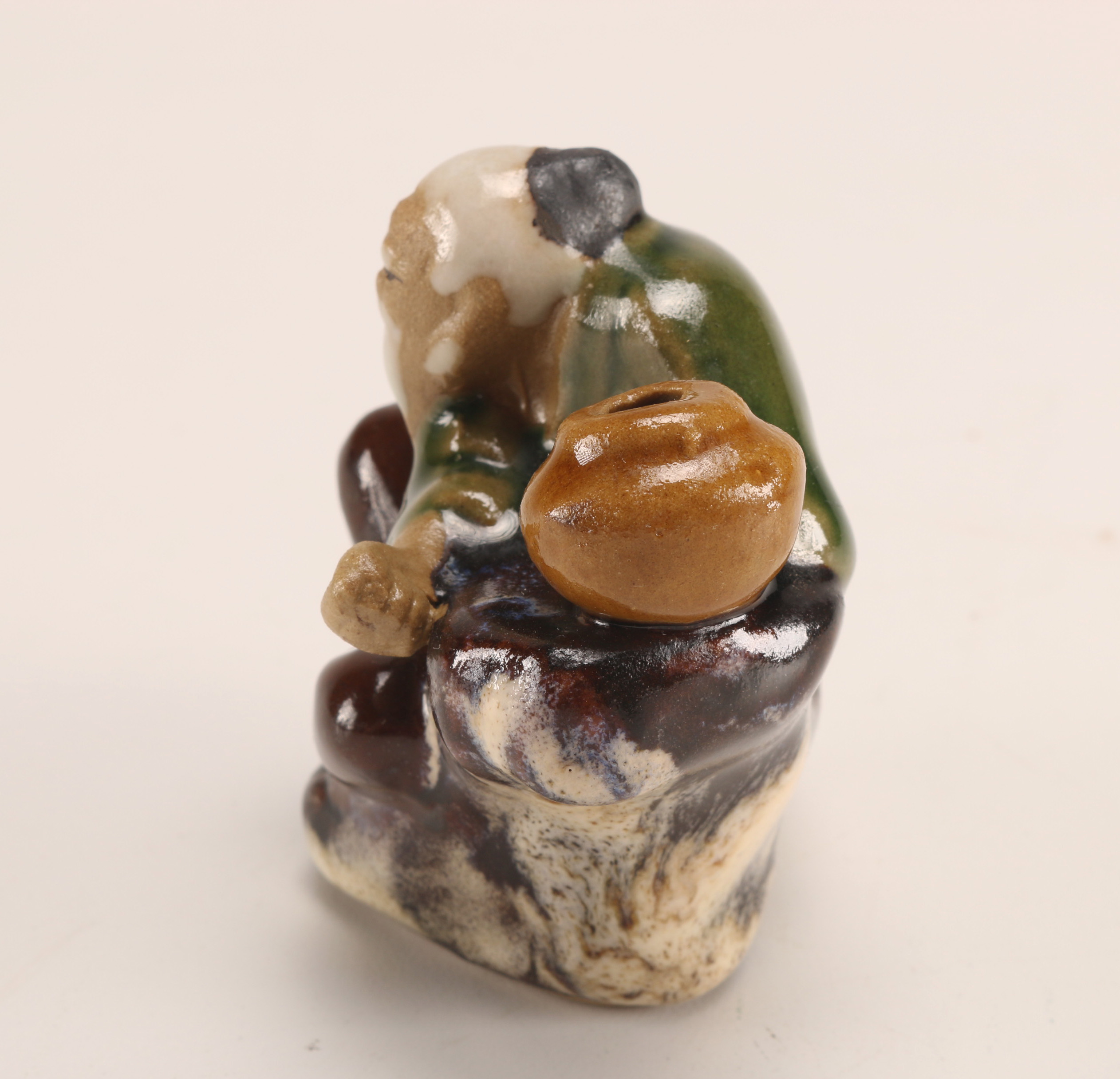 Grouping of Chinese Shiwan Ware Ceramic Figurines