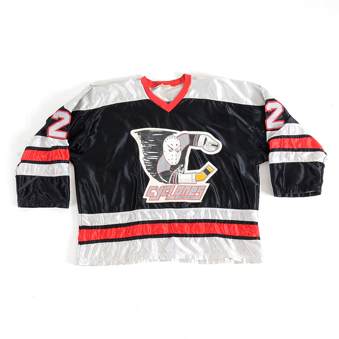 1990s Cincinnati Cyclones Game Worn Hockey Jersey