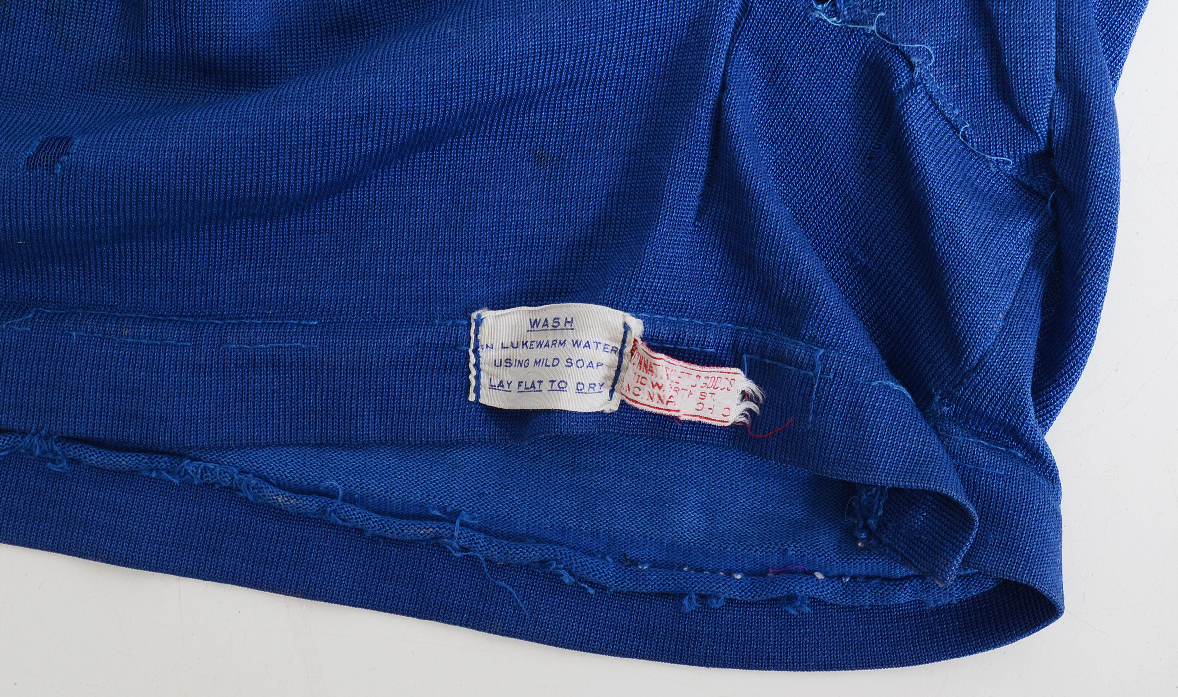 Vintage Cincinnati Mohawks Game Worn Hockey Jersey