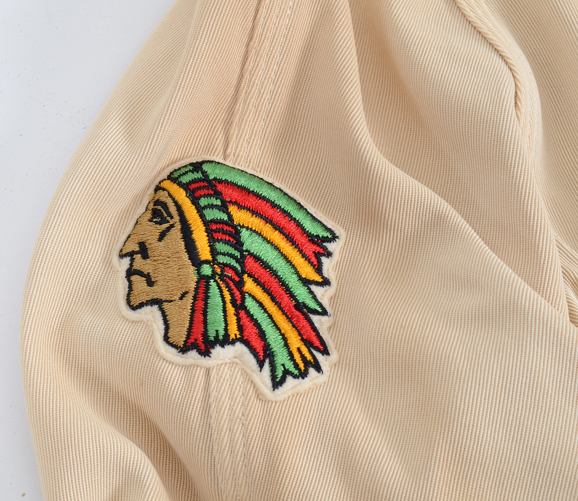 Actual 1940s/50s Cincinnati Mohawks Player's Game Used Hockey Jacket