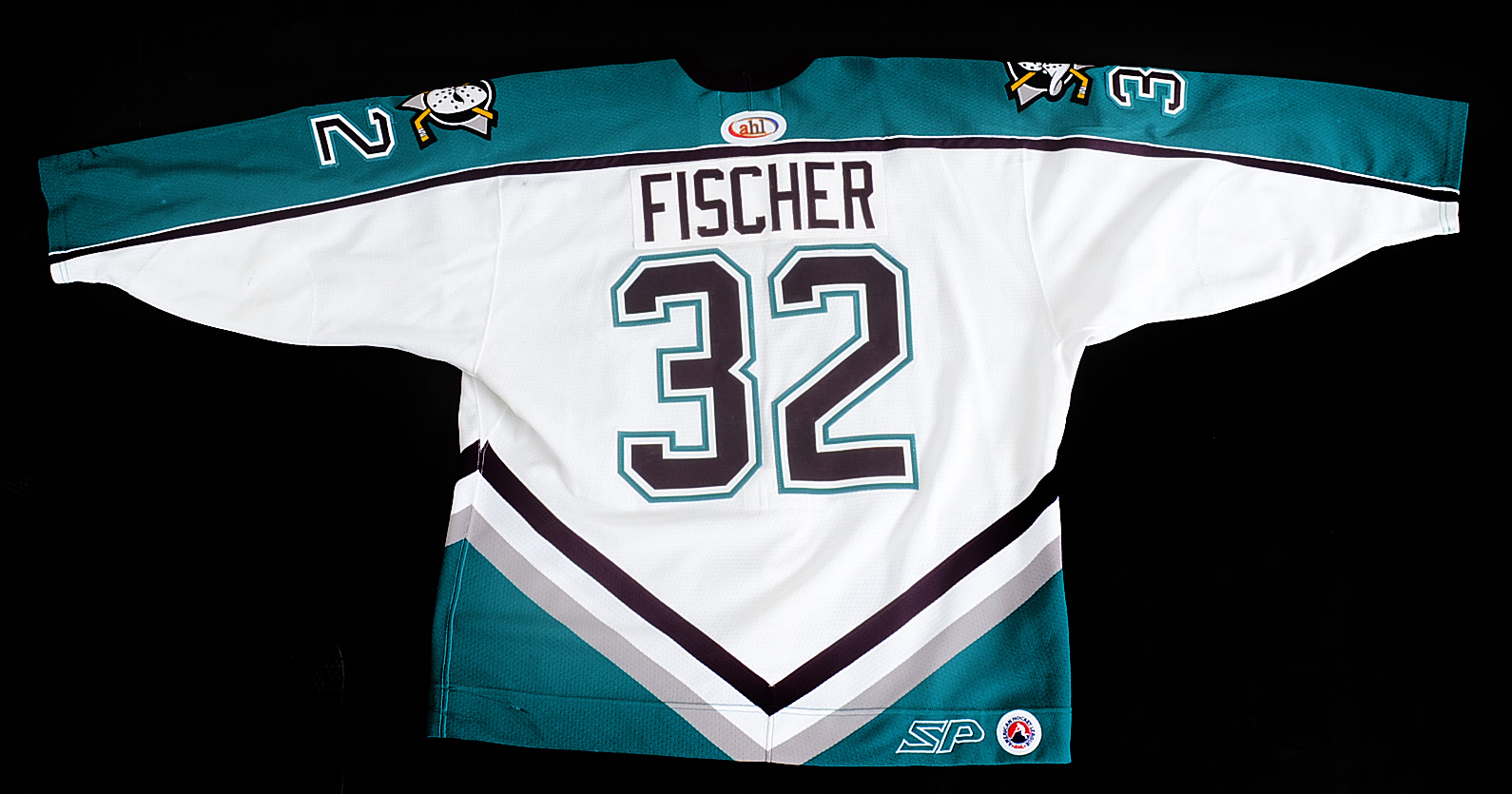 Cincinnati Mighty Ducks Jiri Fischer Game Jersey