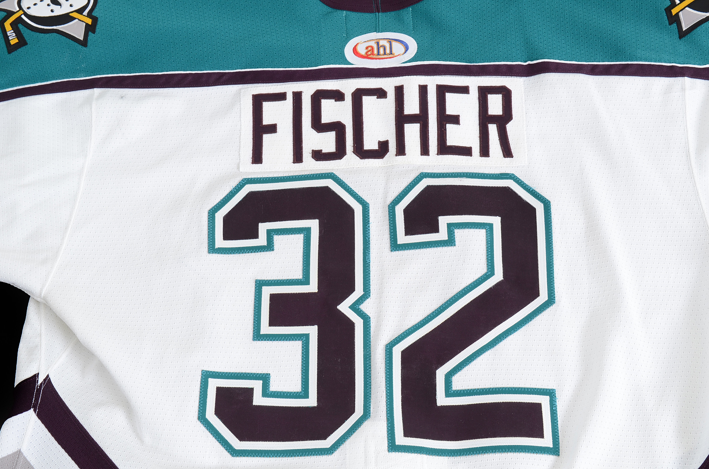 Cincinnati Mighty Ducks Jiri Fischer Game Jersey