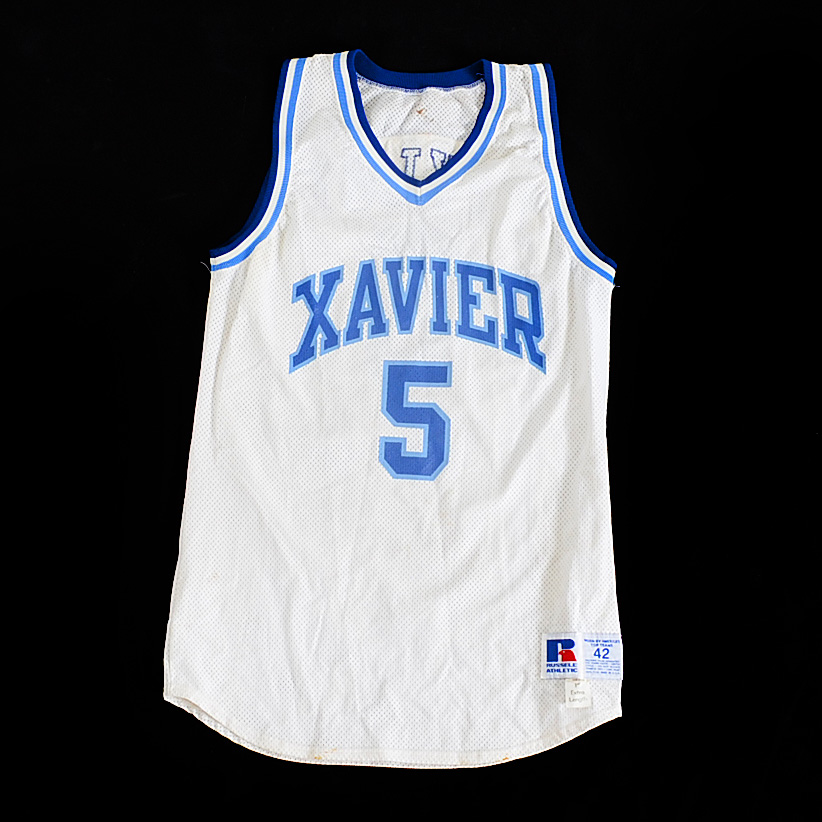 Xavier University Game Worn Basketball Jersey