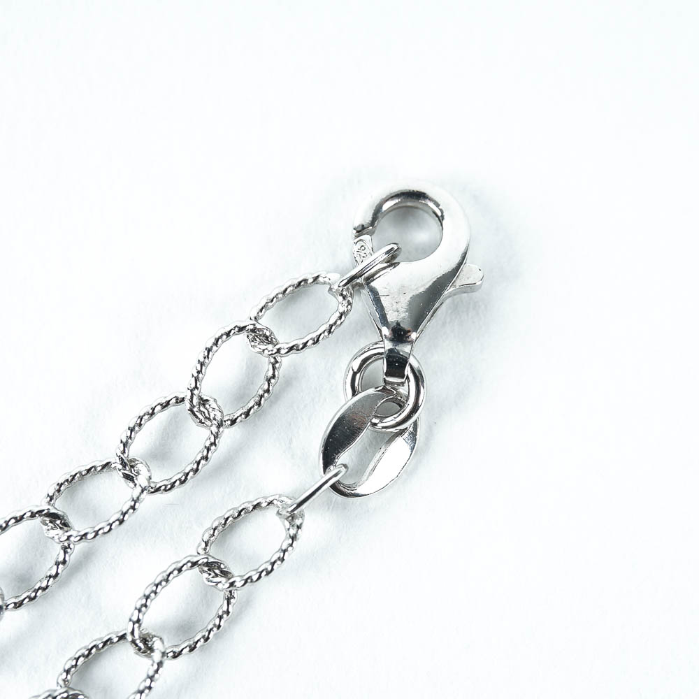 Sterling SIlver Starburst Pendant Necklace with Crystals