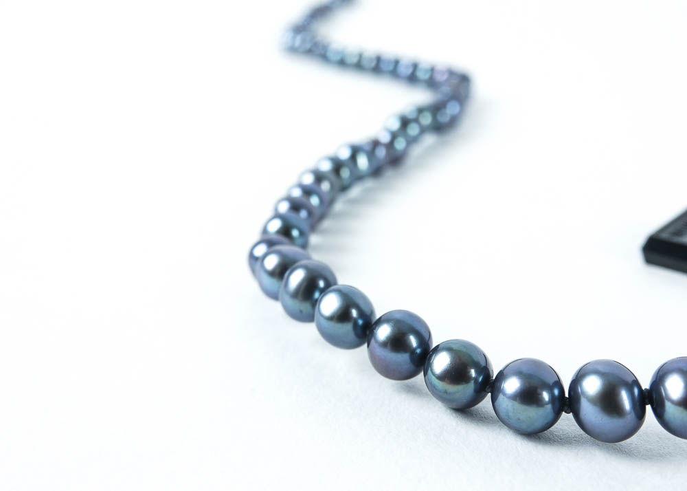 Honora Collection Black Pearl Necklace