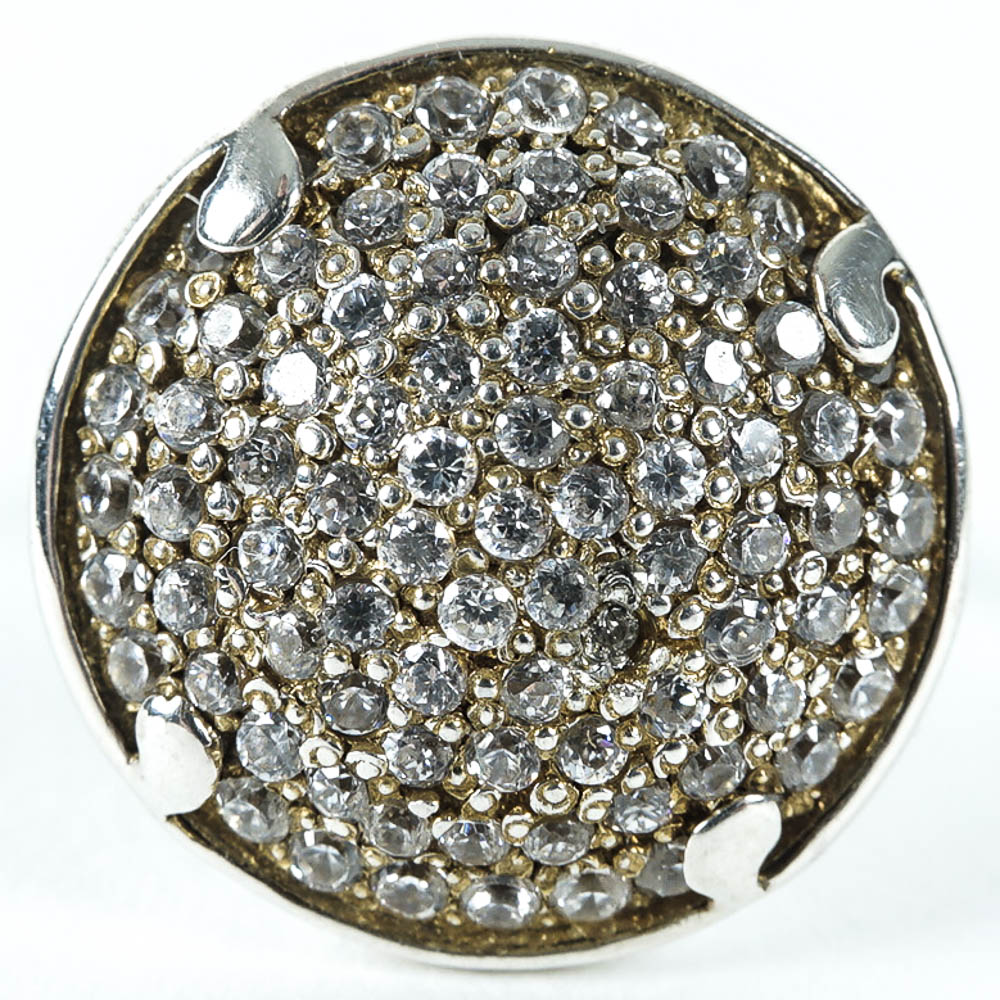 Sterling Silver Cubic Zirconia Ring