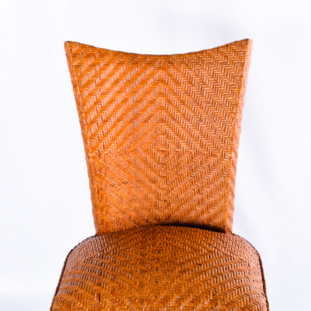 Wicker Weave Side Chair