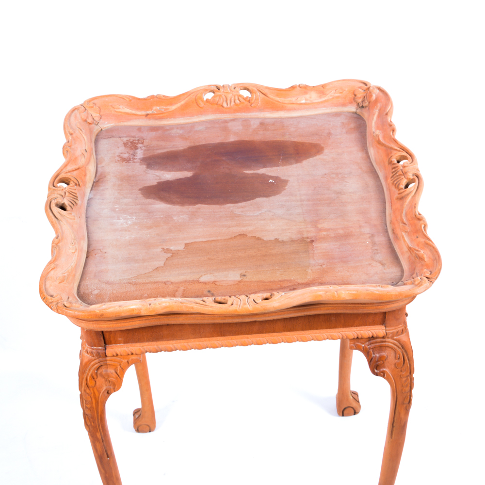 Pair of Late 20th Century Louis XV Style Side Tables