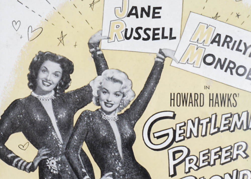 Vintage "Diamonds Are a Girl's Best Friend" Music Book Cover