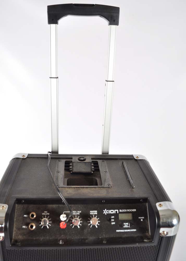 Ion Block Rocker Karaoke Machine with Microphone
