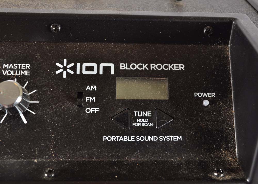 Ion Block Rocker Karaoke Machine with Microphone