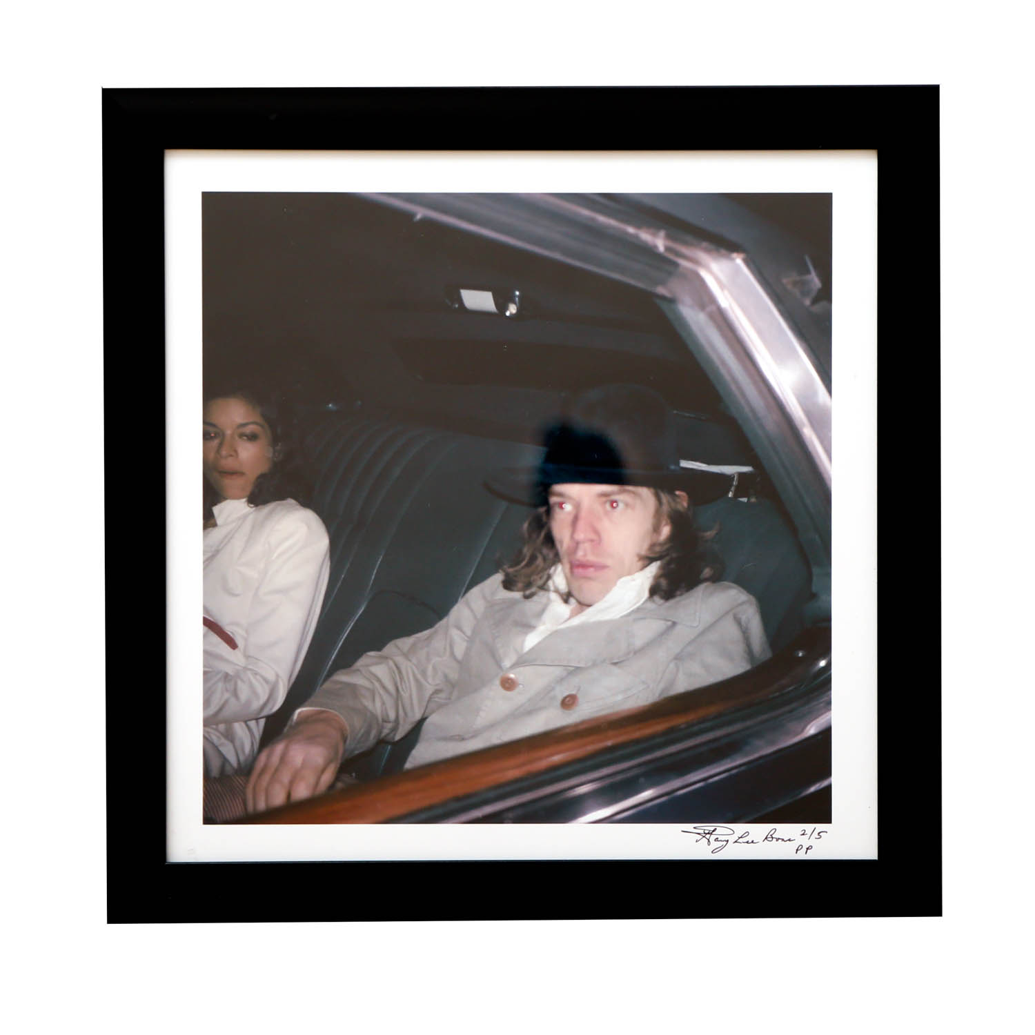 Gary Lee Boas Signed Limited Edition Color Photograph of Mick Jagger from The Rolling Stones