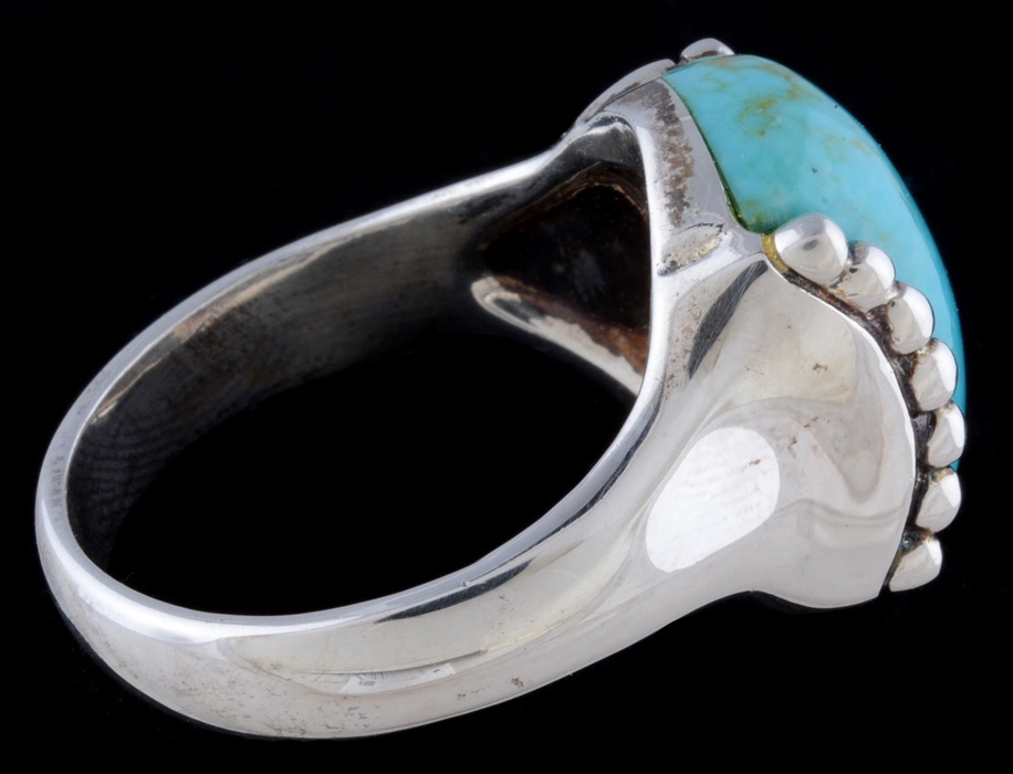 Desert Rose Trading Sterling Silver and Turquoise Ring