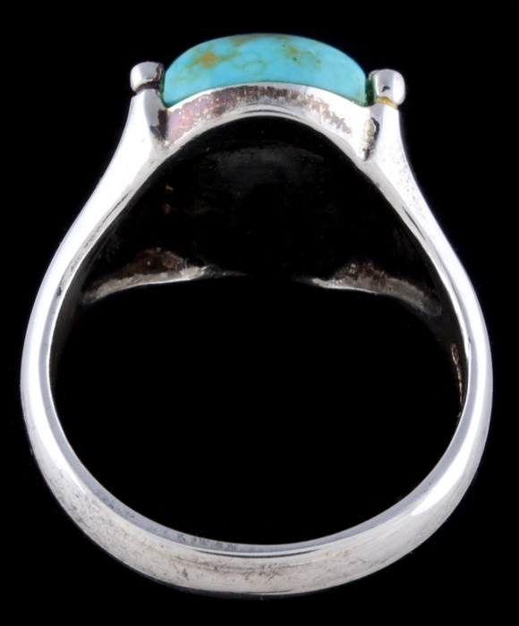 Desert Rose Trading Sterling Silver and Turquoise Ring