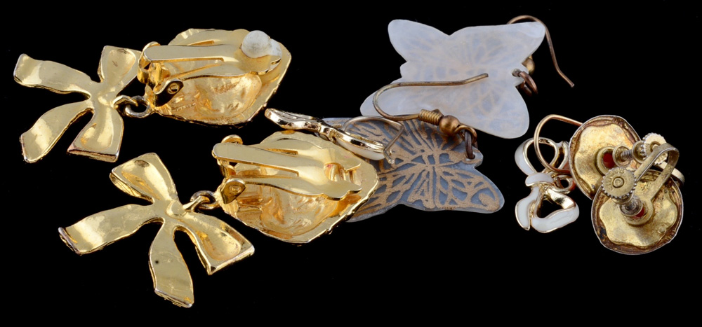 Four Pair of Earrings