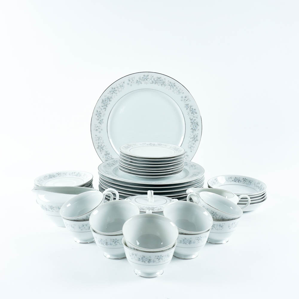43-Piece Crestwood Japanese "Heritage" Fine China Tableware Set