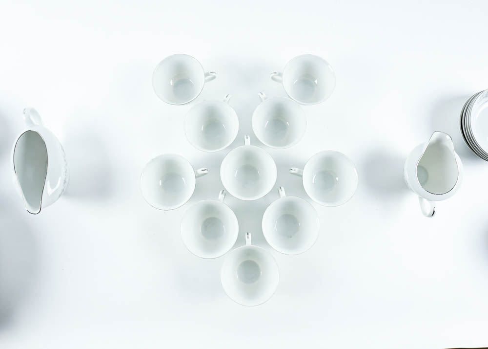 43-Piece Crestwood Japanese "Heritage" Fine China Tableware Set