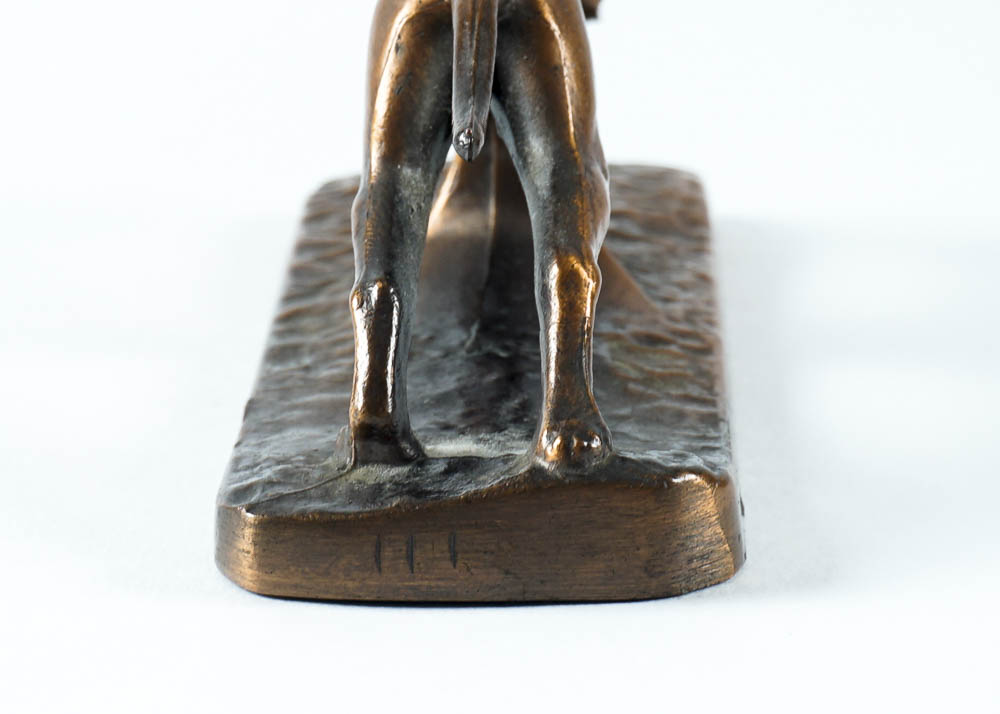 Bronze Greyhound Figurine