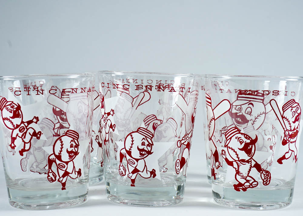 Cincinnati Reds Vintage Tumbler Set