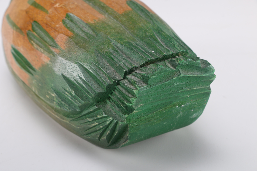 Hand Painted and Wood Carved Vintage Decoy Ducks