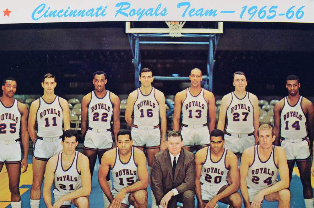 1965-1966 Cincinnati Royals Team Photo