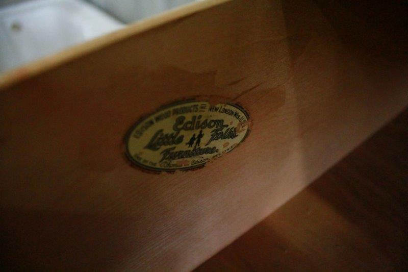 Vintage Child's Chest on Chest by Edison Little Folks Furniture